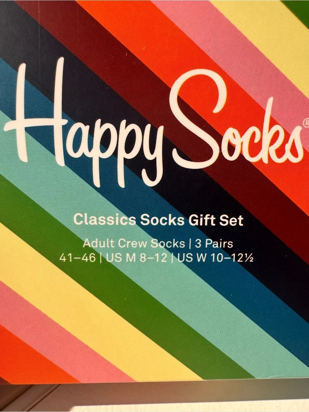Happy Socks Adult Classics Multi-Color Sock Gift Set